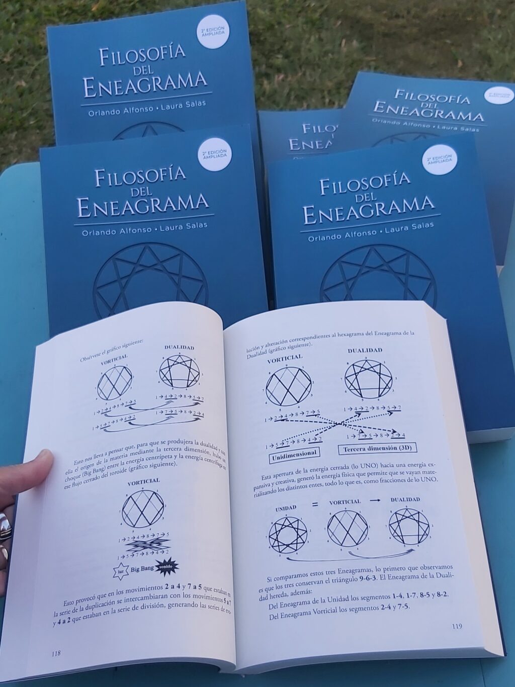 Interior del libro